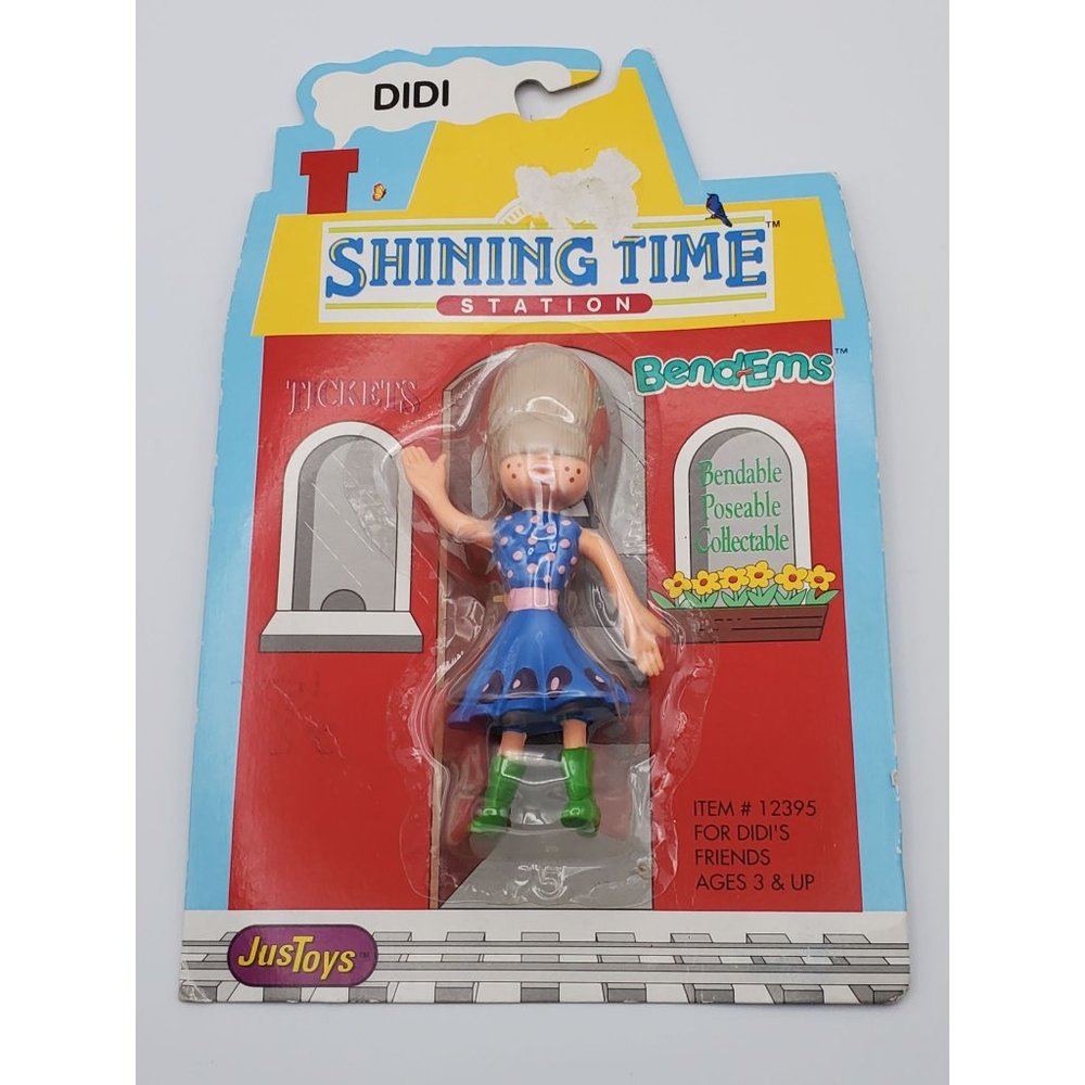 Shining Time station bend ems DIDI Just Toys figure poseable collectible